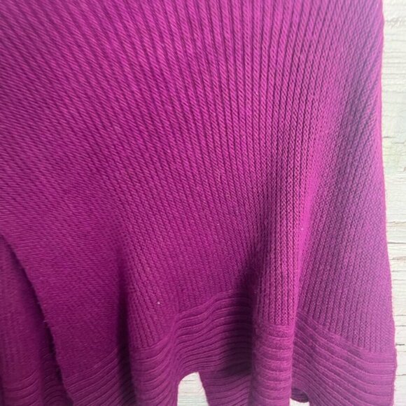 Lauren Ralph Lauren Purple Poncho - Picture 5 of 5